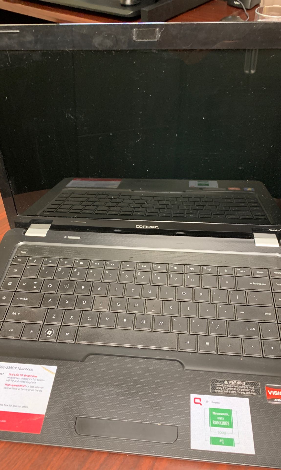 Compaq laptop $200 obo