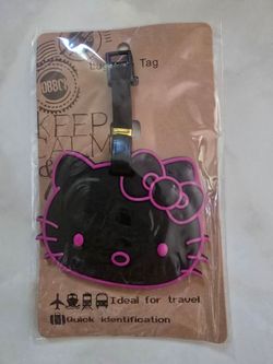 Hello Kitty Silicone Luggage Tag
