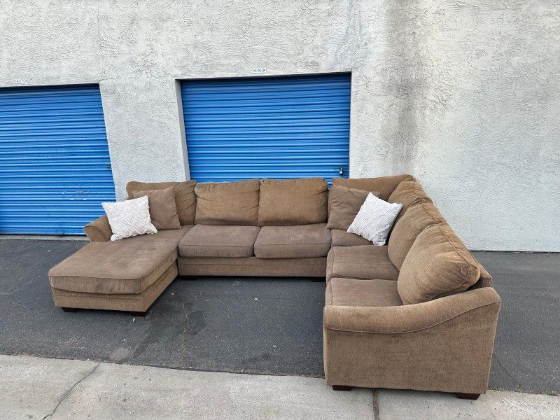 Huge Sectional Couch, 3 Pieces