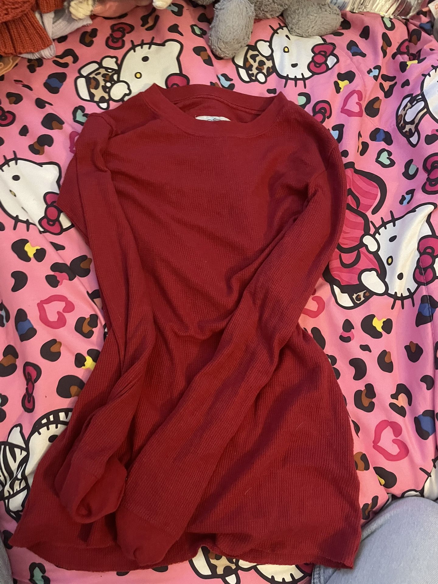 red long sleeve