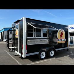 🚀2025 16x8ft Food Trailer l Ready for inspection & business!⚡️