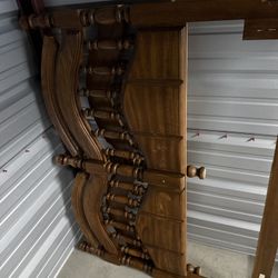 Queen Size Wooden Bed frame 