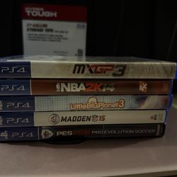 PlayStation 4 Game Lot