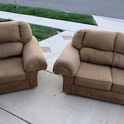 Couch Loveseat Ottoman 