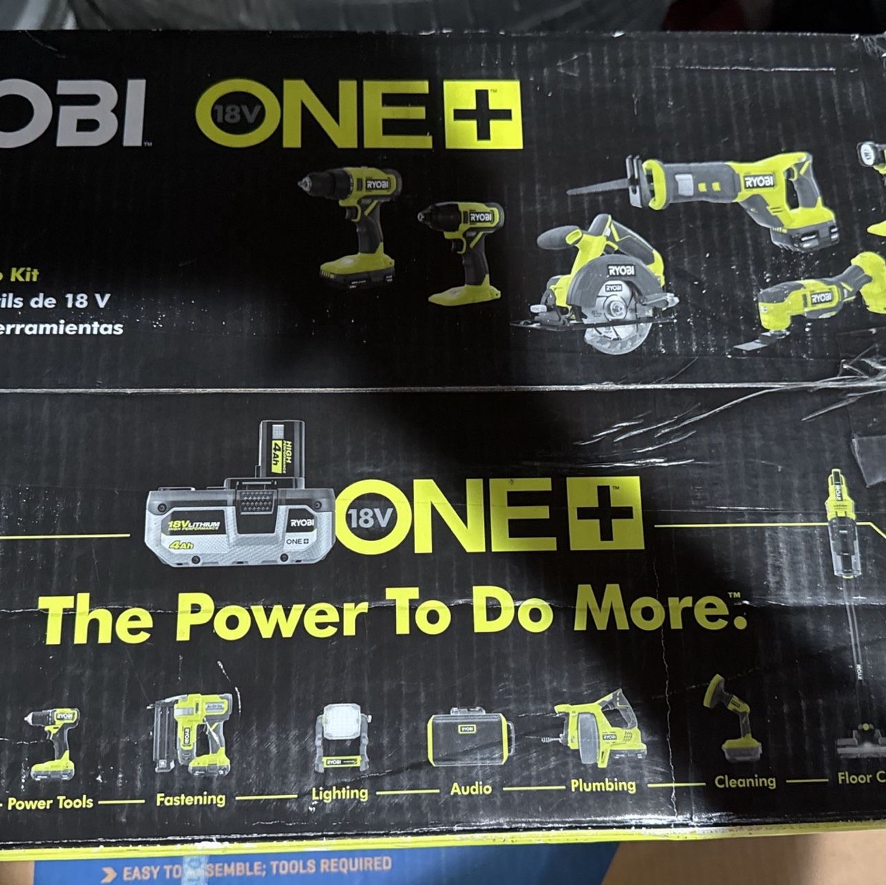 Ryobi 18v 6-tool Combo Kit