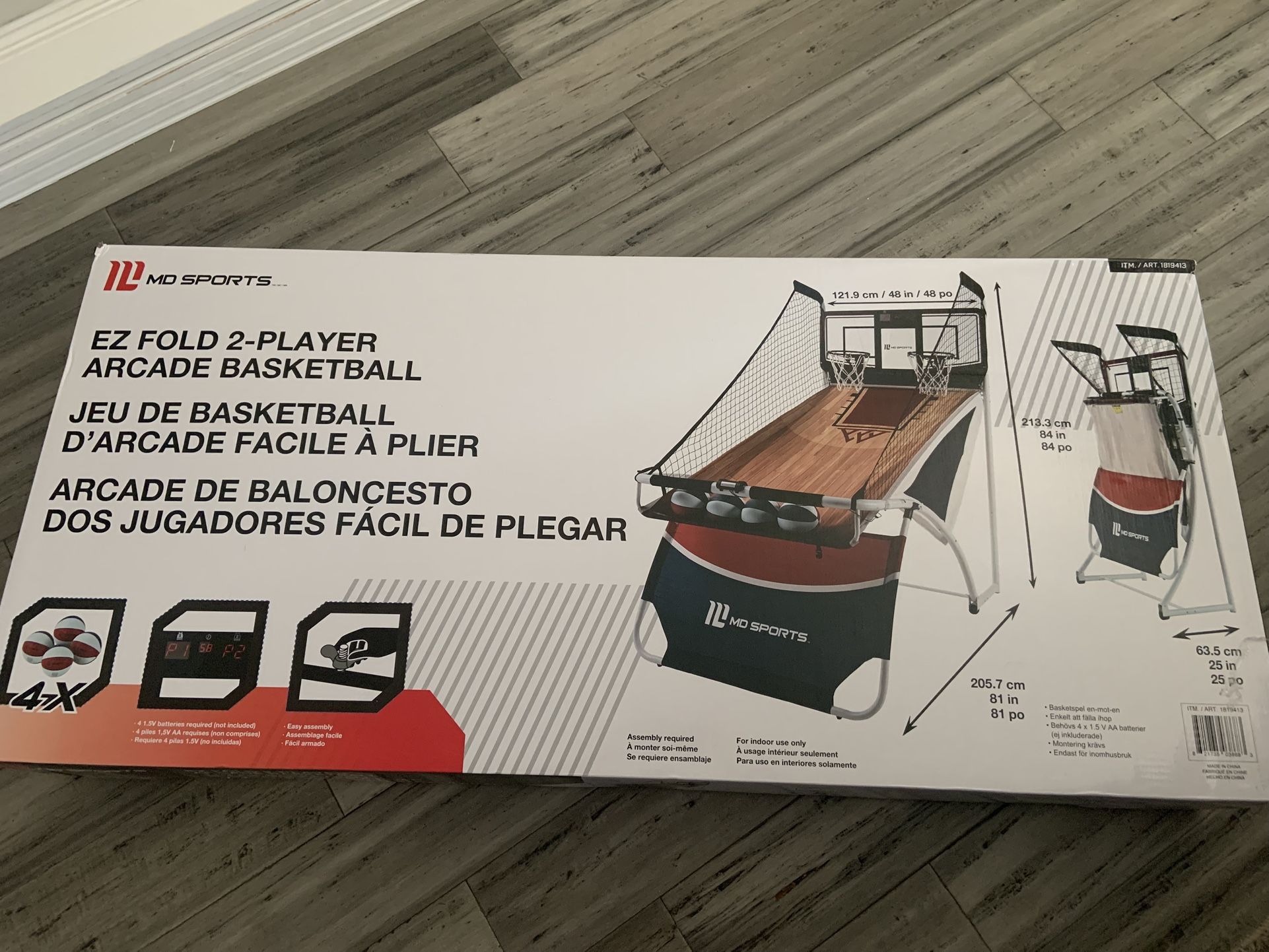 Arcade basketball , Brand new in box