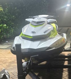 Sea Doo GT130 Jetski with only 47 hrs. Almost new. With double trailer. 5k