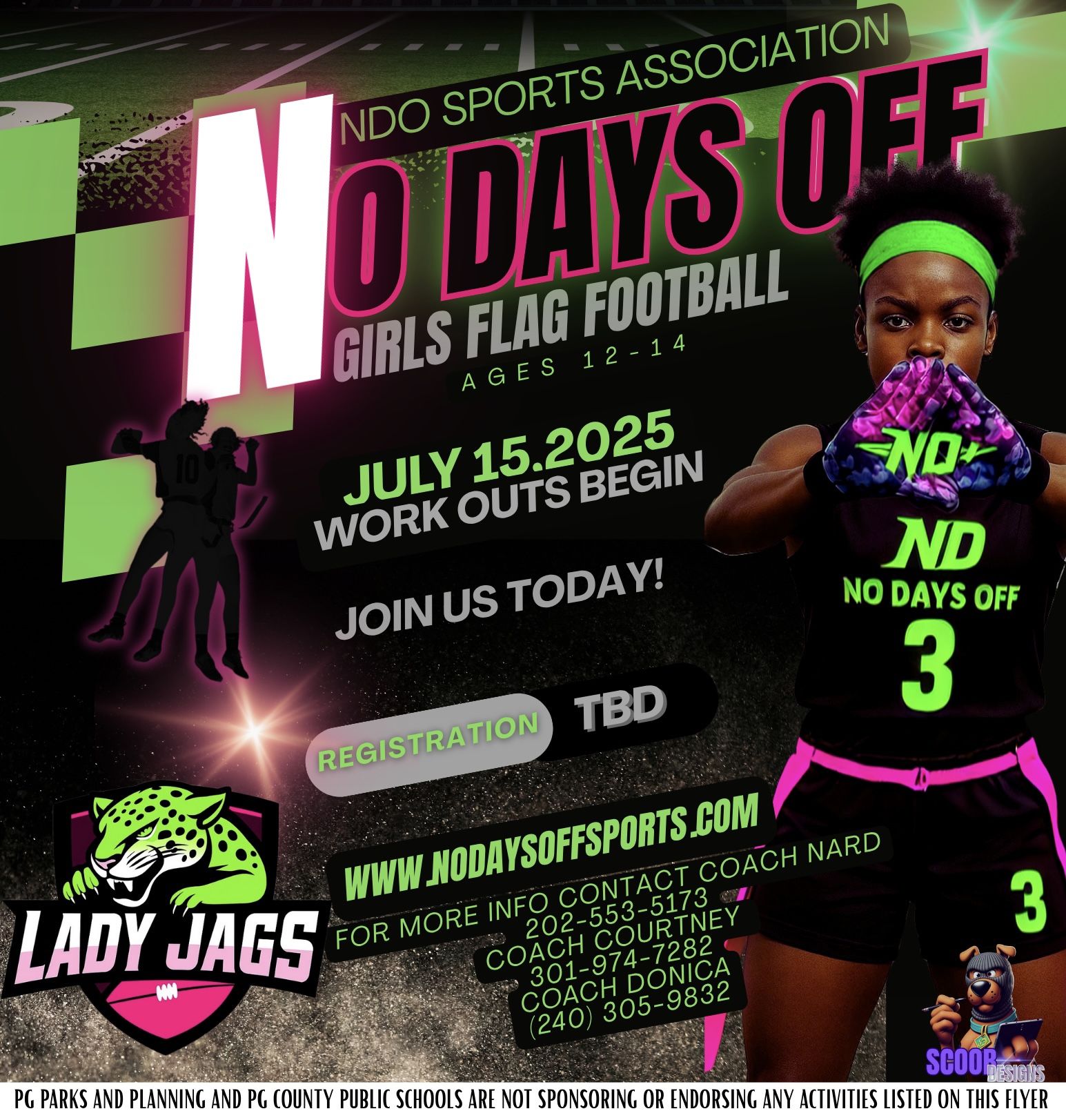 Girls Flag Football