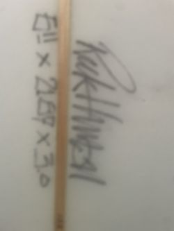 Music Surfboard. (Rusty Brand)