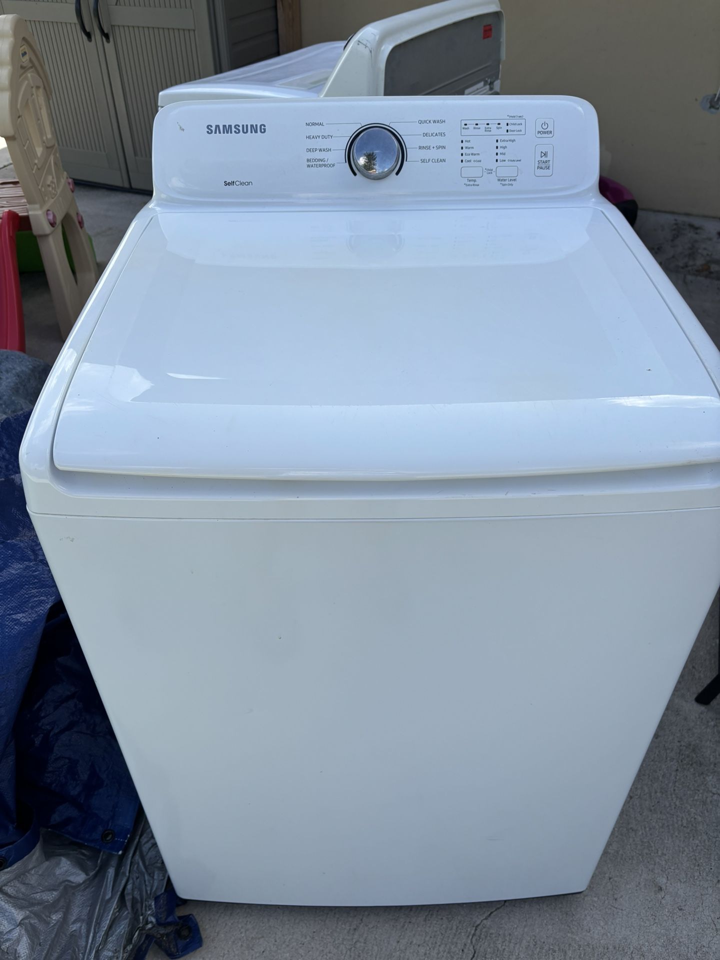 washer and dryer