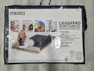 Homedics The Crash Pad instant Folding Bed