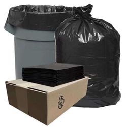 【75packs】Generic 55-60 Gallons Large Trash Can Bags Heavy Duty
