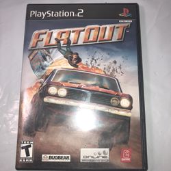 PS2 Flatout Game Tested Fast Shipping!