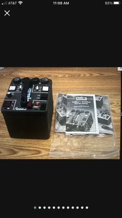 Photographer Lighting Equipment.