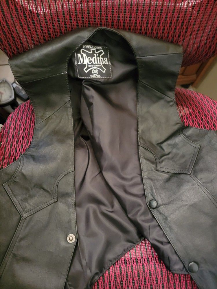 Leather Vest