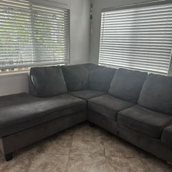 Sectional Couch  Grey