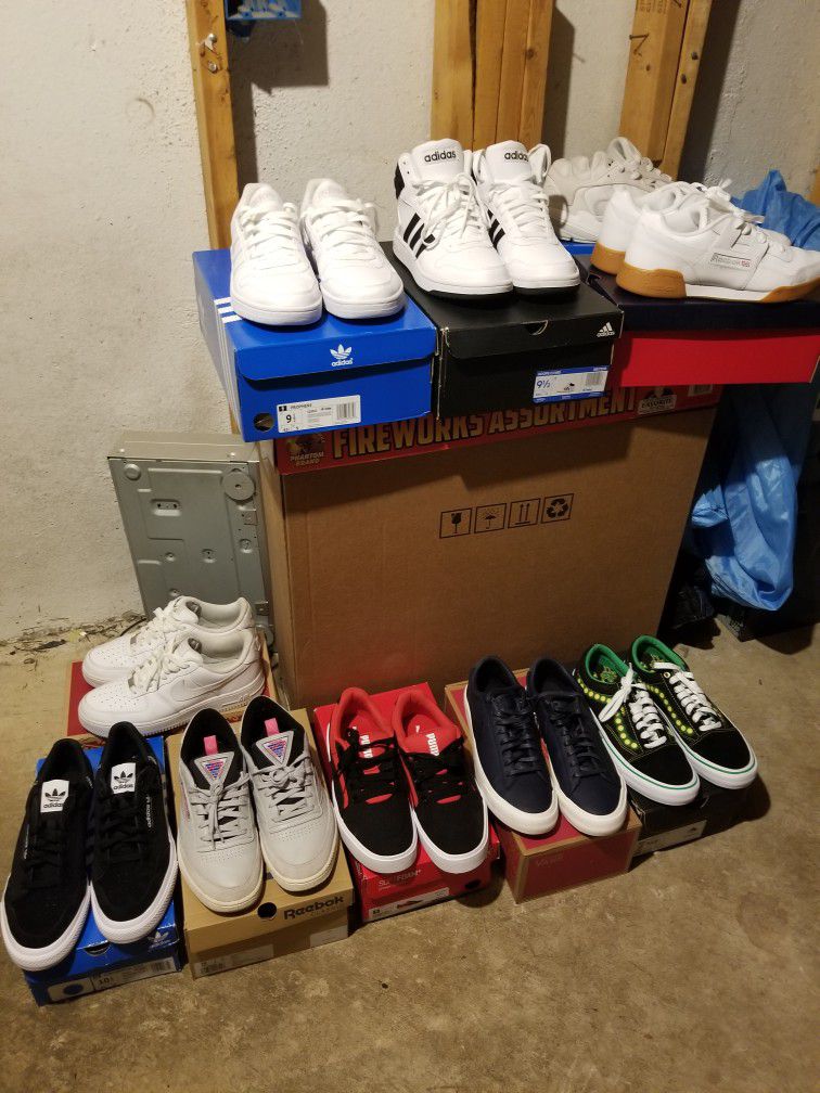 BRAND NEW AND GENTLY USED MENS SHOES LOT $300
