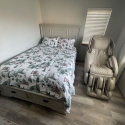 Bed Frame With Mattress 