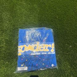 Blue And Yellow Spider Hoodie 