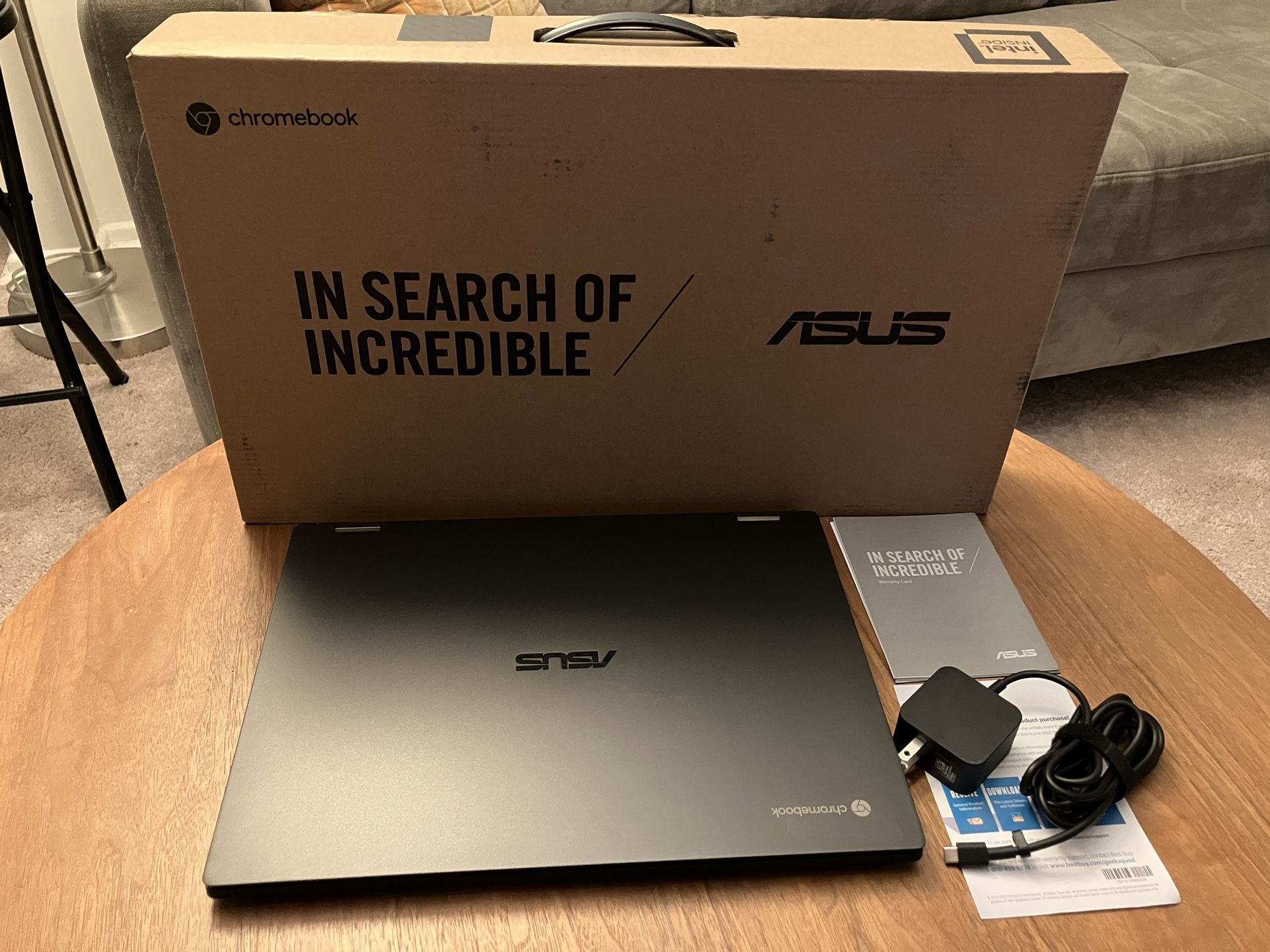Asus 16” 2-in-1 Touchscreen Chromebook