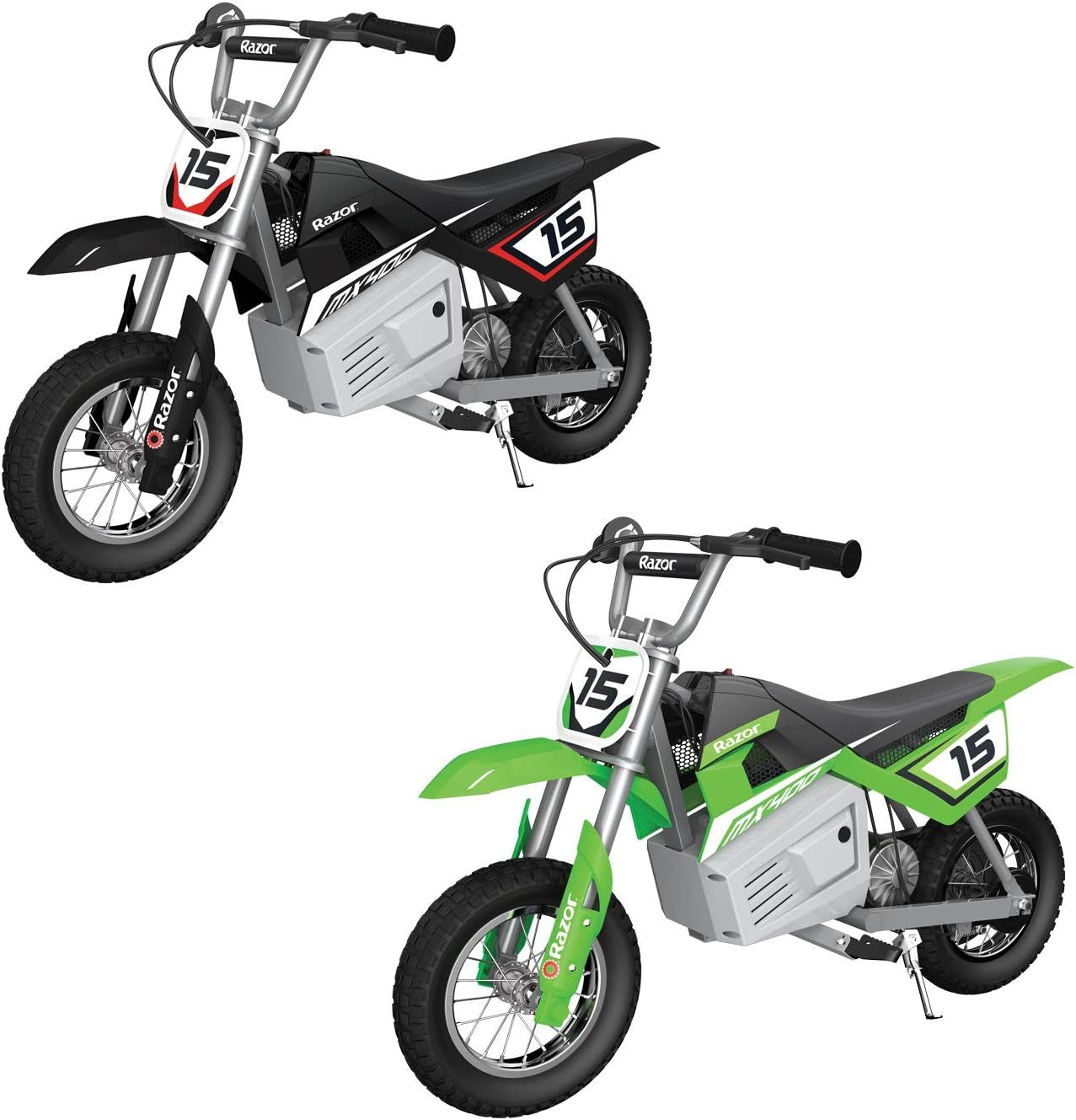 Razor Kid and Teen Dirt Rocket 24 Volts High Torque Electric Motorcycle with Pneumatic Tires