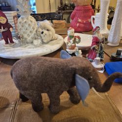 Kunstlerschultz Wagner Flocked Elephant