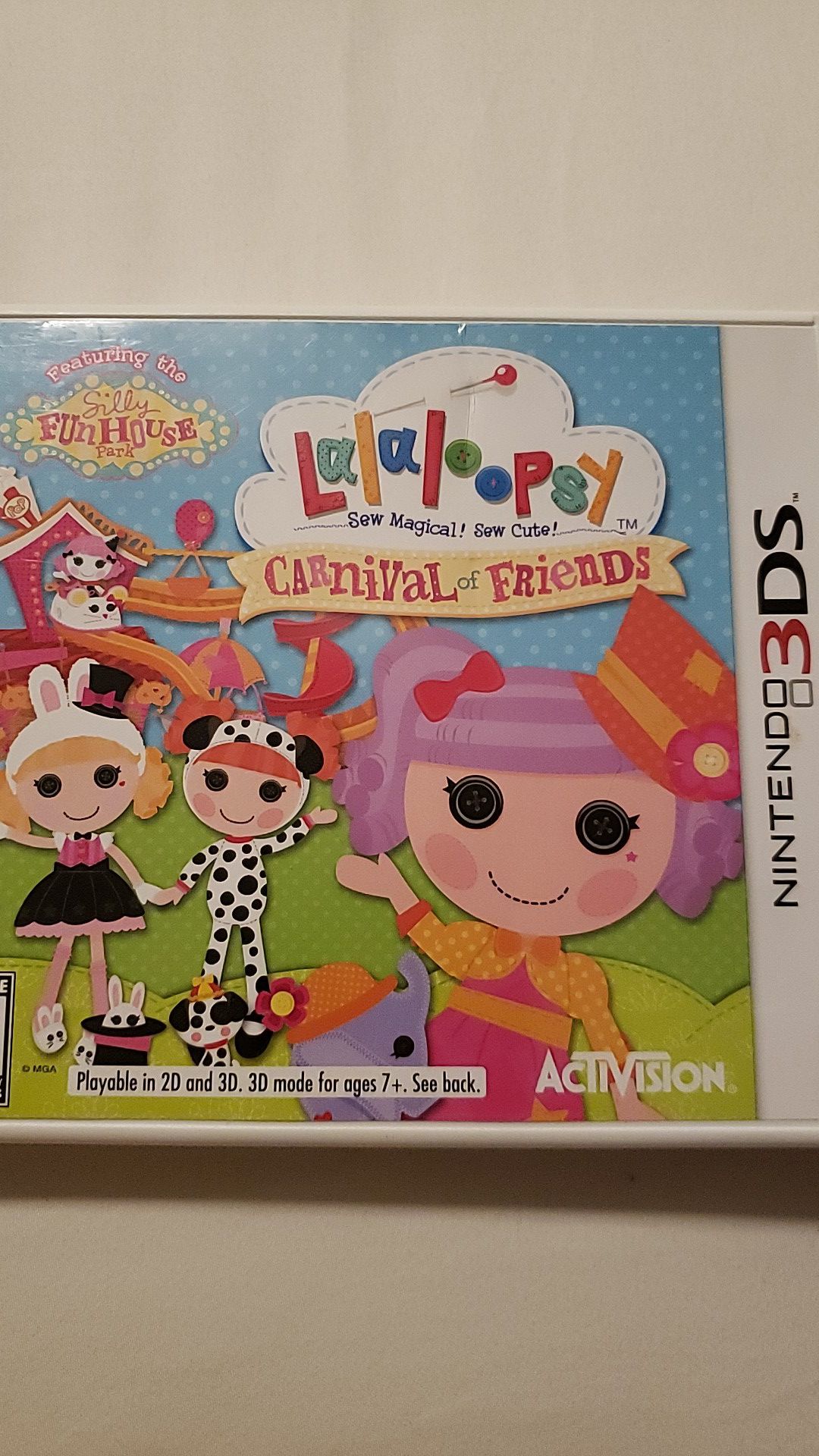 Excellent Lalaloopsy Carnival of Friends - Nintendo 3DS Game