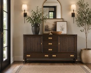 Vintage Teakwood Cradenza