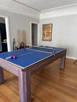 Pool Table/Ping Pong Table combo