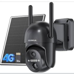 SEHMUA 4G LTE SOLAR SECURITY  CAMERA