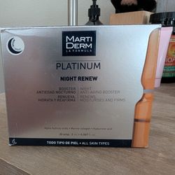 Marti Derm Night Renew Platinum Ampules