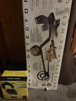 Metal Detector With Headphones