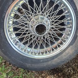 Old School 72 Spoke Wheels/tires