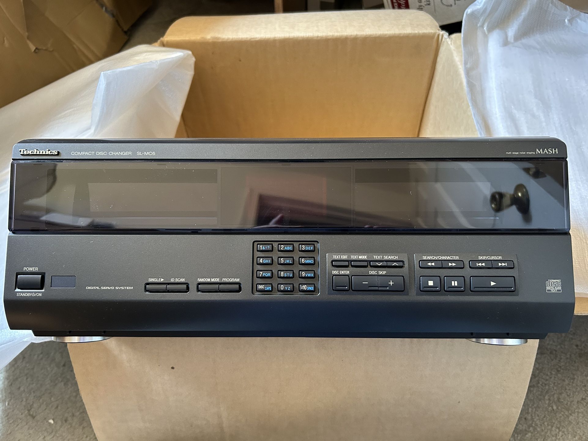Technics Sl-mc7 - CD Changer - Black