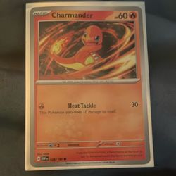 Charmander Obsidian Flames 