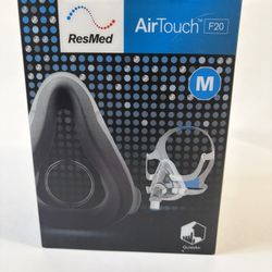 ResMed AirTouch F20 Full Face Mask with Headgear/Medium-63001 Sealed