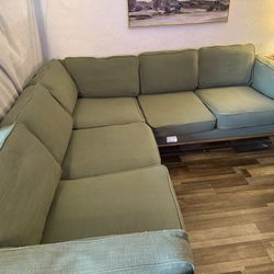 Article Timber 93” Corner Sectional
