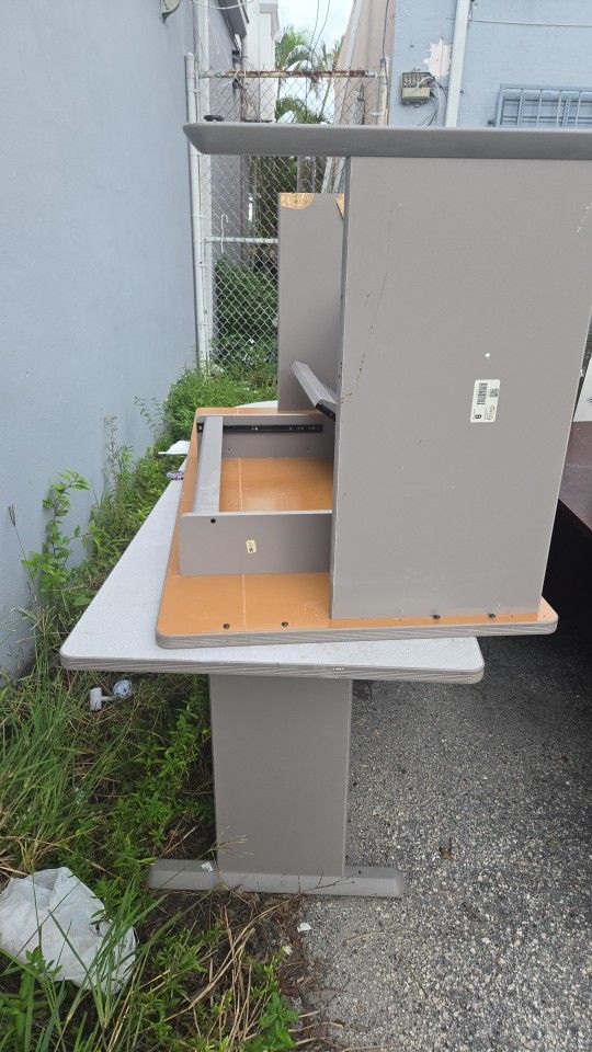 Office Desks And Christmas Tree For Free