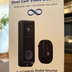 Dual Cam Video Doorbell Security Camera