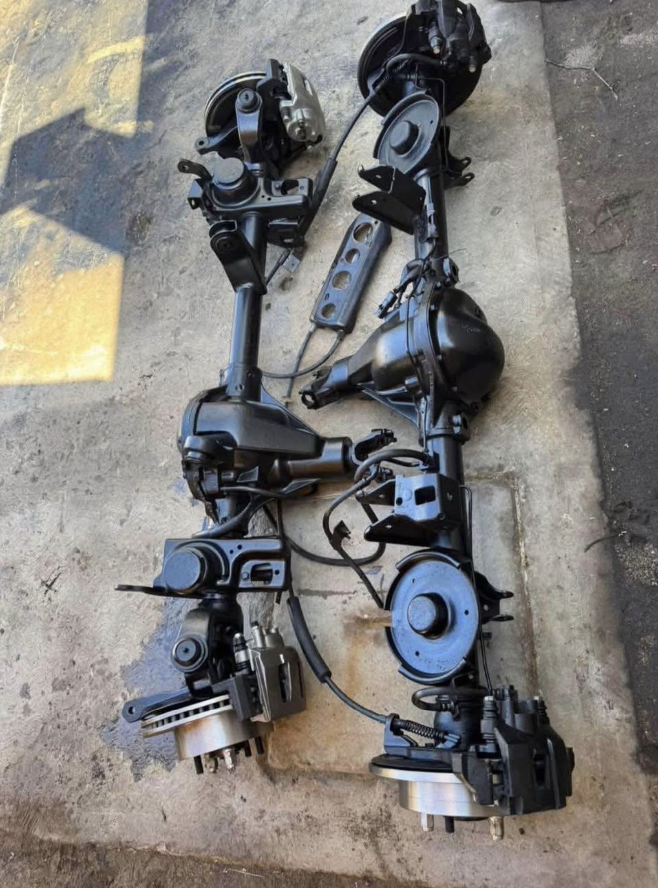 Jeep wrangler TJ rubicon axles..