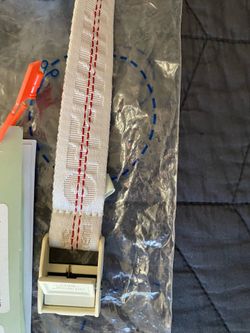 OFF WHITE BELT  Mini industrial off white belt  White on white  One size  New with tags and bag