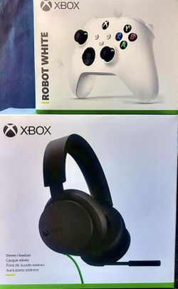 Xbox Controller /Head SetBrand New With Xbox Seal /
