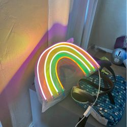 LED rainbow light sign