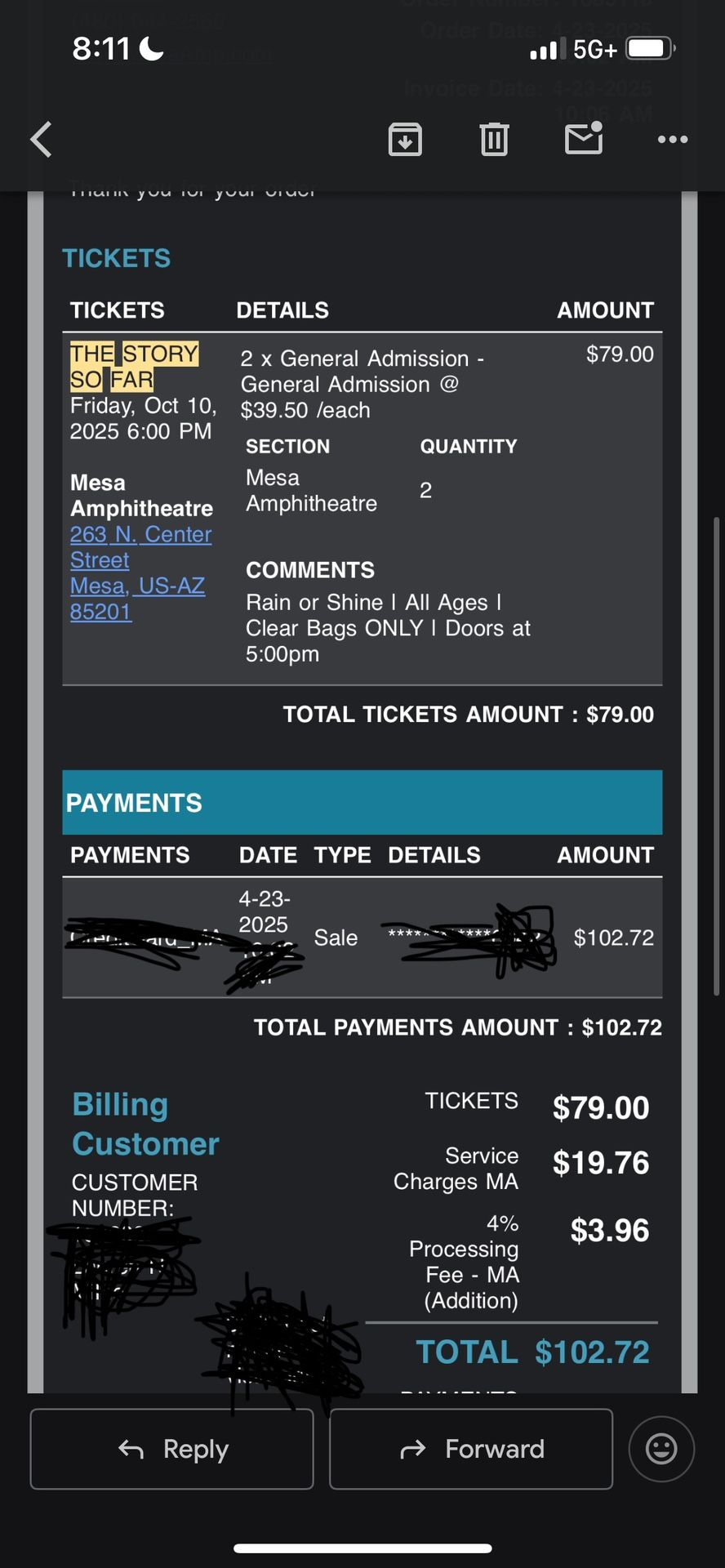Two The Story So Far Tickets