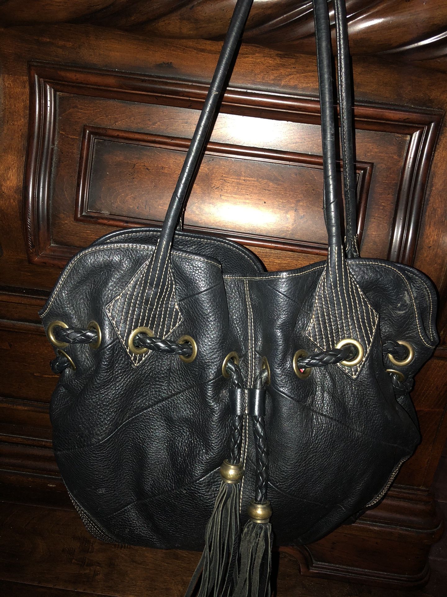 Leather Large Tote /Kate Landry $30