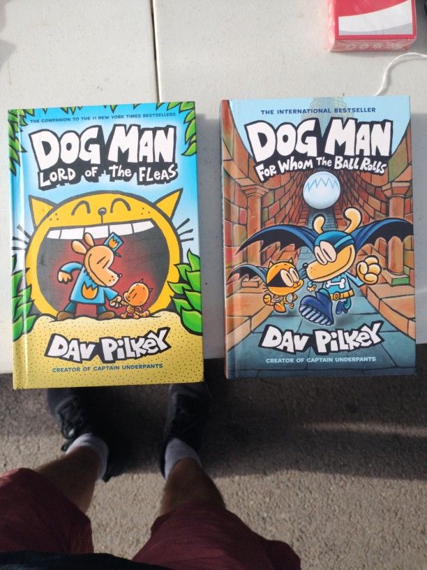 DoG MaN - Two Books In Mint Condition