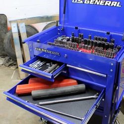 US General 5 Drawer Tool Cart