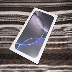 New Apple iPhone 16 Pro Max 1TB Black Titanium Unlocked