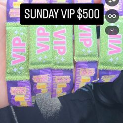 COACHELLA SUNDAY VIP $500