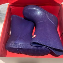 New Girls Hunter Rain boots Size 9